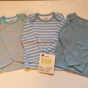 Hanes Baby shirt, top Set